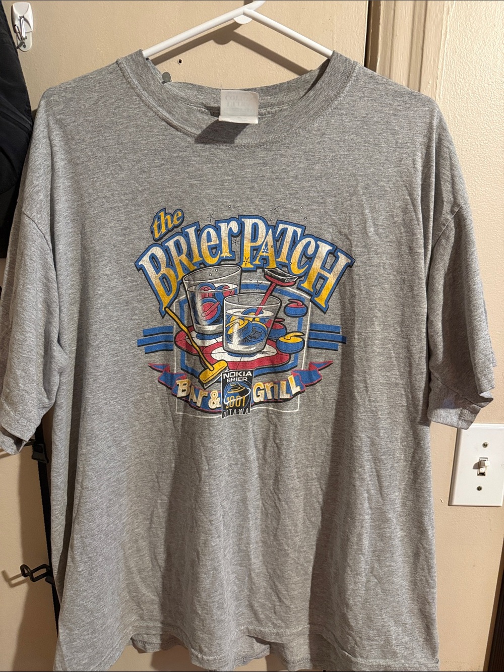 Brier Patch Bar & Grill Graphic Tee - Gray